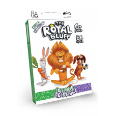Дитяча карткова гра "The ROYAL BLUFF їстівне-неїстівне" RBL-02-01U укр. мовою Danko Toys