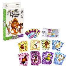 Дитяча карткова гра "The ROYAL BLUFF їстівне-неїстівне" RBL-02-01U укр. мовою Danko Toys