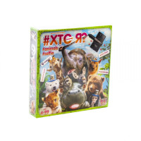 Дитяча настільна гра вікторина "ХТО Я? Animals Selfie" HIM-04-01U укр. мовою Danko Toys