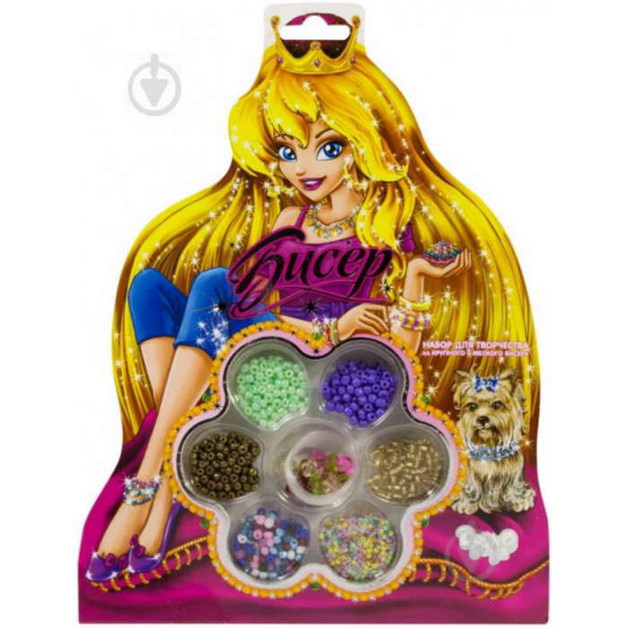 Набір бісеру на планшеті 2698DT від 3-х років Danko Toys