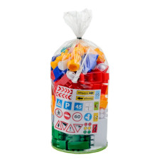 Дитячий конструктор "Лідер"№3 1-052, 100 великих деталей Colorplast