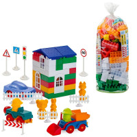 Дитячий конструктор "Лідер"№4 1-053, 150 великих деталей Colorplast