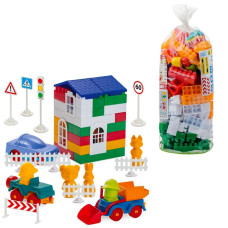 Дитячий конструктор "Лідер"№4 1-053, 150 великих деталей Colorplast
