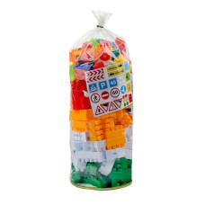 Дитячий конструктор "Лідер"№5 1-054, 200 великих деталей Colorplast
