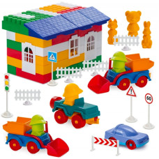 Дитячий конструктор "Лідер"№7 1913 300 деталей Colorplast