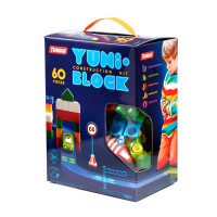 Конструктор дитячий "YUNI-BLOK" 71412, 60 великих деталей ЮНИКА