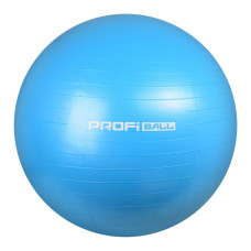 М'яч для фітнесу. Фітбол M 0276, 65 см  Блакитний Profi