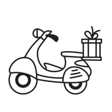 Дитяча розфарбовка для малюків "Квадроцикл" 403433, 8 сторінок Книжковий хмарочос
