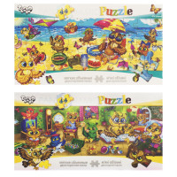 Дитячі м'які пазли P44-03-01-06 на 44 деталі  Совушка Danko Toys