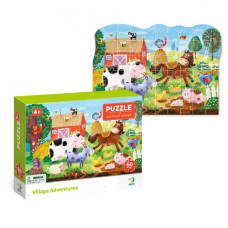 Дитячий пазл "Сільські пригоди" 300377, 60 деталей DoDo Toys