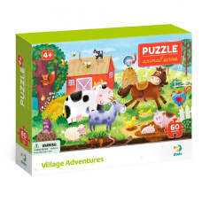 Дитячий пазл "Сільські пригоди" 300377, 60 деталей DoDo Toys