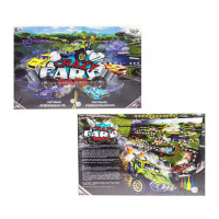 Дитяча настільна розважальна гра "Crazy Cars Race" DTG94R від 3х років Danko Toys