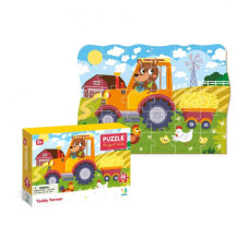 Дитячий пазл "Ведмедик-тракторист" DoDo 300371, 30 ел. DoDo Toys