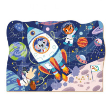Дитячий пазл "Екскурсія в Космос" DoDo 300374, 30 ел. DoDo Toys