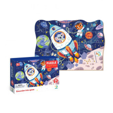 Дитячий пазл "Екскурсія в Космос" DoDo 300374, 30 ел. DoDo Toys