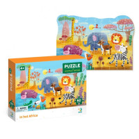 Дитячий пазл "Спекотна Африка" DoDo 300376, 60 ел. DoDo Toys