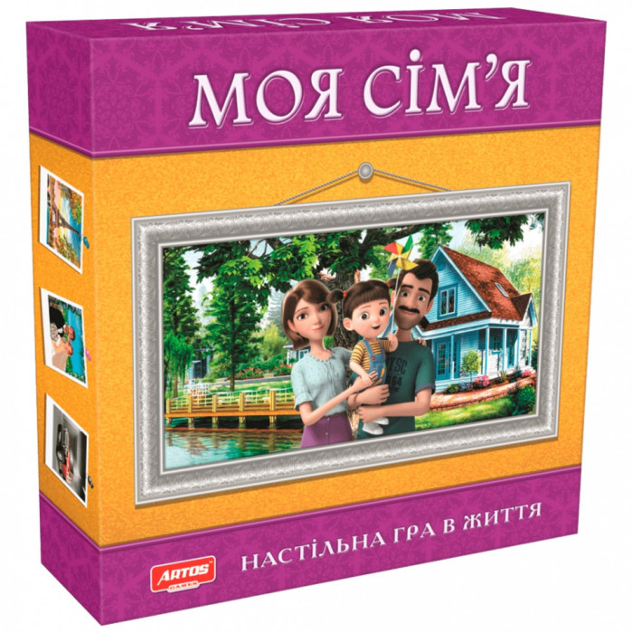 Настільна гра "Моя сім'я" 0765ATS укр. мовою Artos Games