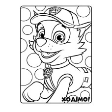 Книжка-розмальовка Щенячий патруль "Прекрасна робота" 228001 укр. мовою Ranok Creative