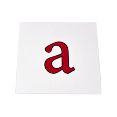 Розвиваючі картки "Англійський алфавіт" (110х110 мм) 101 693  англ. мовою ЗІРКА