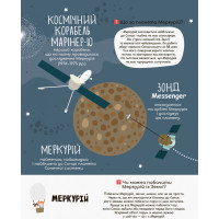 Дитяча книга "Моя перша енциклопедія"Загадковий космос" 866002 укр. мовою Ranok Creative