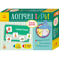 Дитячі логічні ігри "Вивчай форми" 918002, 24 картки укр. мовою Ranok Creative