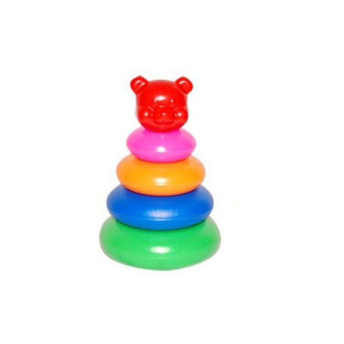 Дитяча пірамідка сортер №1 06011 пластикова MToys