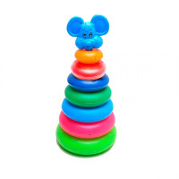 Дитяча пірамідка сортер Мишеня №3 07013 пластикова MToys