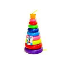 Дитяча пірамідка сортер Ведмедик №4 07014 пластикова MToys