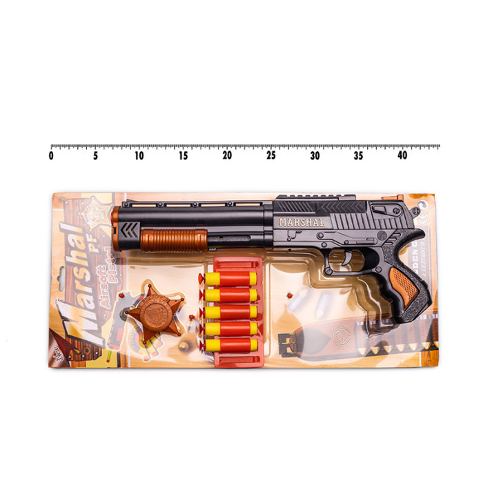 Іграшковий дробовик "Marshal" Golden Gun 915GG з м'якими кулями Golden Gun
