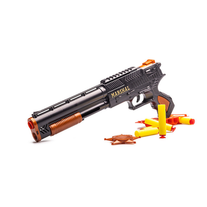 Іграшковий дробовик "Marshal" Golden Gun 915GG з м'якими кулями Golden Gun