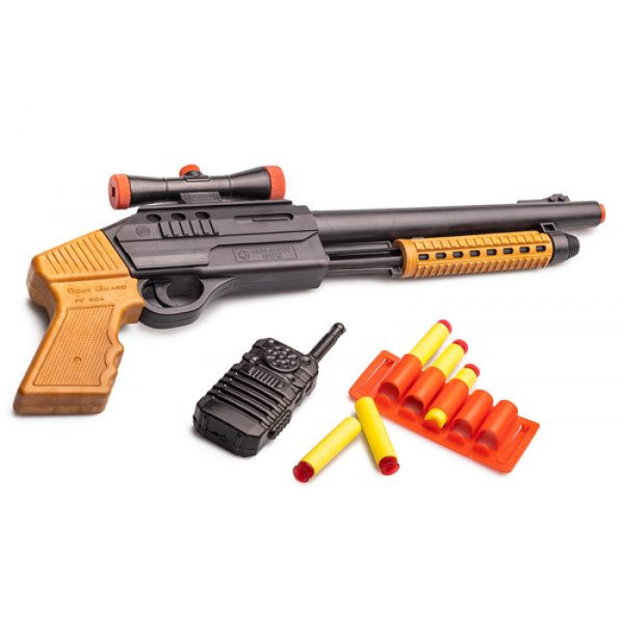 Іграшковий дробовик "Bodyguard"з м'якими кулями Golden Gun 921GG Golden Gun
