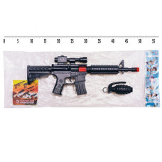 Іграшковий автомат-тріскачка "M16"з гранатою Golden Gun 803 Golden Gun