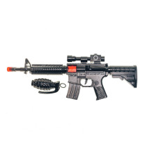 Іграшковий автомат-тріскачка "M16"з гранатою Golden Gun 803 Golden Gun