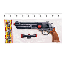 Іграшковий автомат-тріскачка 725 з прицілом Golden Gun