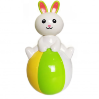 Іграшка Неваляшка 6521 зі звуковими ефектами  Зайченя Limo Toy