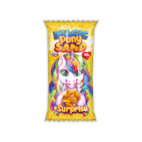 Набір для творчості "Кінетичний пісок "Magic Pony Sand" MPS-01-01, 150 г  Жовтий Danko Toys
