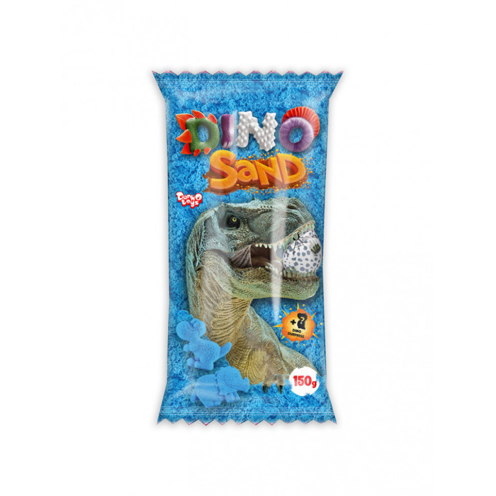 Набір для творчості "Кінетичний пісок "Dino Sand" DS-01-01, 150 г Синій Danko Toys