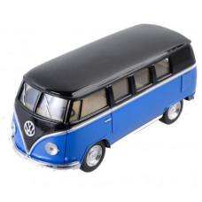 Модель автобус KT5376W Volkswagen T2 BUS  Синій Kinsmart