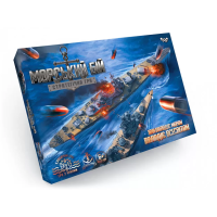 Настільна гра "Морський бій" G-MB-02 для 2-х гравців  укр Danko Toys