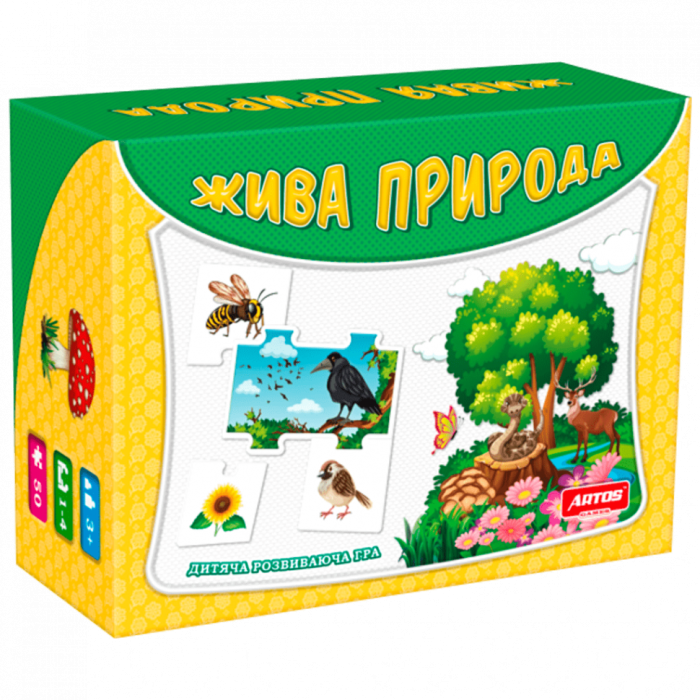 Розвиваюча гра преміум Жива природа Artos Games 0543ATS Artos Games