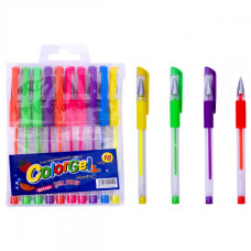 Набір ручок гелевих неонових 10 кольорів 108-10 COLOR-IT