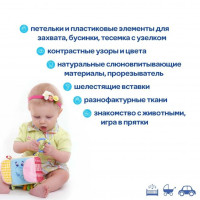 Підвіска-кубик Зоо "Слон Мілаш"МС 110202-03 Macik