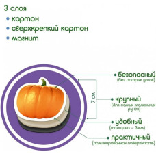 Набір магнітів Magdum "Фрукти і овочі" ML4031-15 EN Magdum