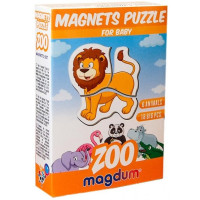 Магнітні пазли Magdum Зоо ML4031-18 EN Magdum