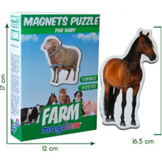 Магнітні пазли Magdum Ферма ML4031-19 EN Magdum