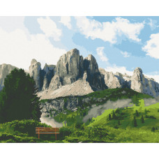 Картина за номерами. Art Craft "Доломітові Альпи" 40х50 см 10555-AC Art Craft