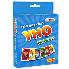 Настільна гра Уно народна 7014 (укр.) Strateg