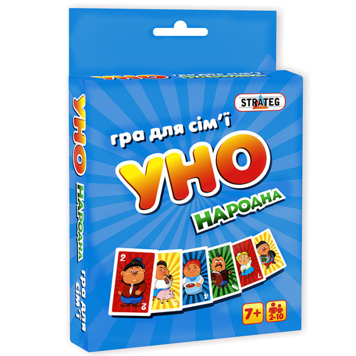 Настільна гра Уно народна 7014 (укр.) Strateg