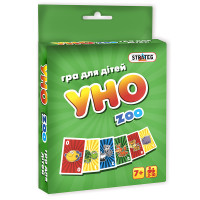 Настільна гра Уно zoo 7016 (укр.) Strateg