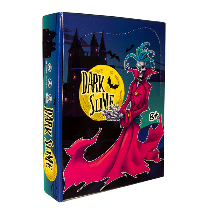Слайм "Dark slime - з декором" 71829 (укр.) - 0,100 кг Strateg